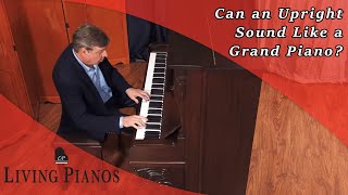 Can an Upright Sound Like a Grand Piano Steinway amp Sons Professional Upright Piano [upl. by Sevy]