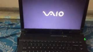 sony vaio blank screen issue solved [upl. by Christiansen283]