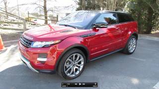 2012 Range Rover Evoque Coupe Pure Plus Dynamic Start Up Exhaust and In Depth Tour [upl. by Aihtibat243]