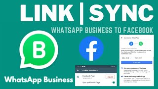 How to link your WhatsApp Business with Facebook page  WhatsApp Business tips and trick 2021 [upl. by Enelia]