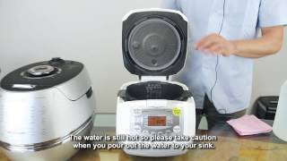 CuckooMallUSA  Rice Cooker Maintenance Video [upl. by Lyrpa]