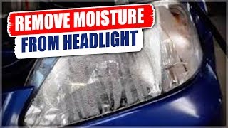 How to Remove Moisture from Headlights [upl. by Horick]