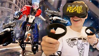 Robo Recall Unplugged with the Oculus Quest VR GameplayCommentary [upl. by Nich]