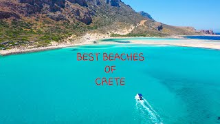 Crete top 10 beaches [upl. by Adnylem]