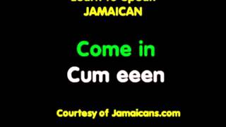 Conversation Greetings  Learn to Speak Jamaican Patois [upl. by Nauwaj]