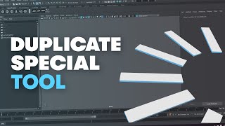 Duplicate Special in Maya [upl. by Jami210]