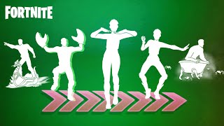 ALL TRAVERSAL EMOTES IN FORTNITE BATTLE ROYALE [upl. by Ladnyk256]