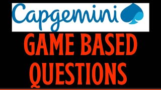 CAPGEMINI GAME BASED QUESTIONS  DEDUCTIVE LOGICAL THINKING [upl. by Rox]