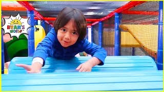 Ryan plays at Crayola Experience Indoor play center for Kids [upl. by Dulciana]