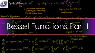 Bessel Functions and the Frobenius Method [upl. by Eneloj]