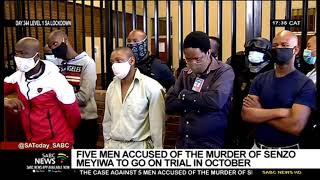 Senzo Meyiwa murder case goes on trial in October [upl. by Jecon]