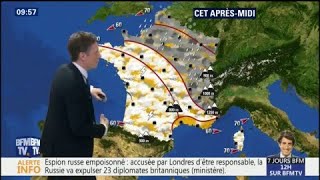 La météo de votre weekend  de la pluie aujourdhui du froid demain [upl. by Middleton754]