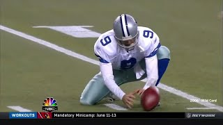 Tony Romos Fumbled Field Goal Snap HD  2006 NFC Wild Card [upl. by Ziana]