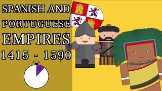 Ten Minute History  The Early Spanish and Portuguese Empires Short Documentary [upl. by Thormora140]