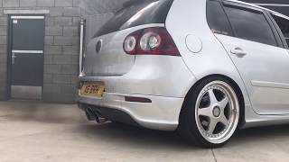 VW Golf MK5 19 TDI 230BHP  Hardcut  Popcorn Limiter [upl. by Annehsat572]