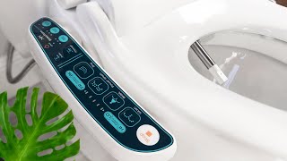 BidetMate BM2000PE Series Electric Bidet Heated Smart Toilet Seat bidet bidetmate smartseat [upl. by Alil]