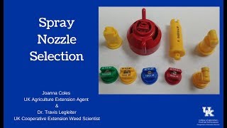 Spray Nozzle Selection [upl. by Tybie]