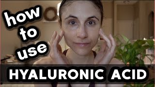 How to use a hyaluronic acid serum Dr Dray [upl. by Celina]