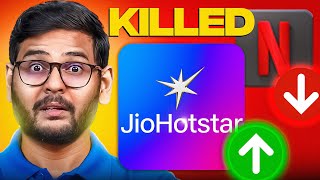 JioHotstar  The Biggest OTT App in India Netflix Killer [upl. by Teak207]