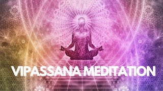 Vipassana Meditation 1 Hour  SN Goenka  Vipassana Meditation [upl. by Ydnis]