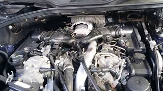 MERCEDES ML320 CDI WITHOUT EGR VALVE SOUND [upl. by Octavius]