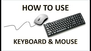 Computer Fundamentals  The Keyboard and Mouse  Learn How To Use a PC  Tips amp Tricks for Beginners [upl. by Ednargel]