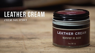 Red Wing Heritage  How to use Leather Cream [upl. by Crisey]