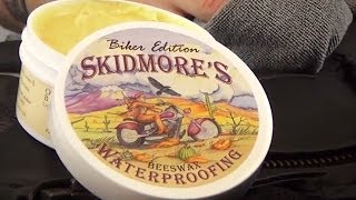 Skidmores Waterproofing Leather Cream Review amp Infomercial  Jafrumcom [upl. by Anastasius]