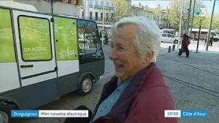 Une navette électrique pour desservir le centreville de Draguignan [upl. by Rosenblatt]