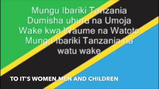 TANZANIA NATIONAL ANTHEMSwahili and English version [upl. by Fernande]