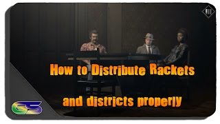 Mafia 3 How to Distribute Rackets and Districts Properly [upl. by Restivo]