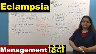 Management of Eclampsia  Pregnancy induced Hypertension  Nursing Lecture [upl. by Fritts]