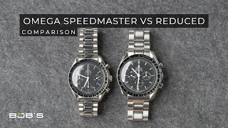 Omega Speedmaster Professional vs Reduced Comparison [upl. by Nodlew]