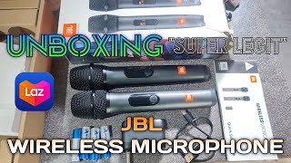 Unboxing JBL Wireless Microphone [upl. by Fattal]