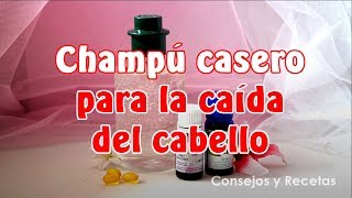 Champú casero para la caída del cabello [upl. by Enicnarf556]