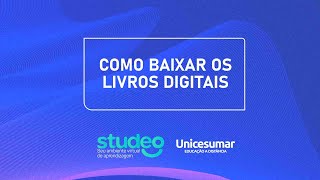 Como baixar os livros digitais  Studeo [upl. by Alleynad386]