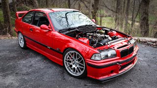 Building a BMW E36 M3  LS Swap in 10 Minutes [upl. by Peppy]