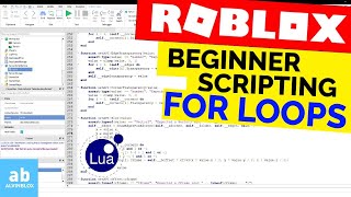 For Loops  Roblox Beginner Scripting 20 [upl. by Anaela881]