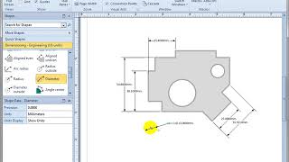 84 Using Visio Dimension Lines [upl. by Volkan]