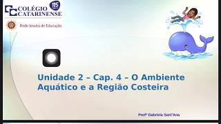 Aula 7Ano  Capítulo 4 O ambiente aquático e a região costeira [upl. by Leumek]