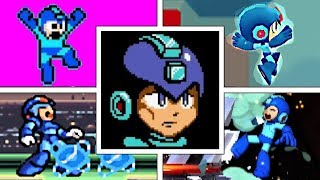 EVOLUTION OF MEGA MAN DEATHS amp GAME OVER SCREENS 19872025 [upl. by Radnaxela]