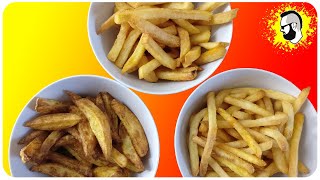 Pommes in der Heißluftfritteuse 🆃🅴🆂🆃 ALLE Varianten  Pommes Män [upl. by Lalita]