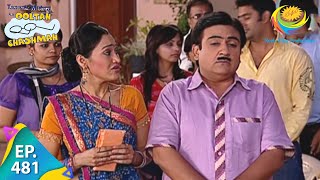 Taarak Mehta Ka Ooltah Chashmah  Episode 481  Full Episode [upl. by Henrion]