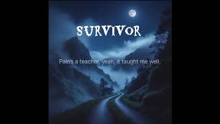 Survivor  Survivor song lyrics [upl. by Annaitsirk]