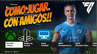 Como JUGAR ONLINE con AMIGOS EA SPORTS FC 24 FÁCIL Y RÁPIDO [upl. by Raybin]