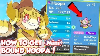 HOW TO GET BOUND MINI HOOPA In Pokemon Brick Bronze [upl. by Dunston]