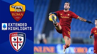 Roma vs Cagliari Extended Highlights  Serie A  CBS Sports Golazo [upl. by Taryn]