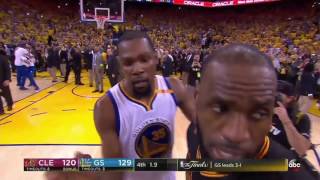 The Final Minute of the 2017 NBA Finals Game 5  Warriors 129 Cavs 120 [upl. by Adaha]