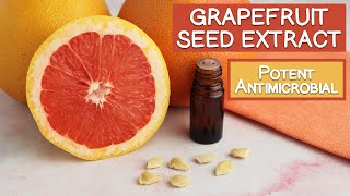 Grapefruit Seed Extract  About Its Antimicrobial Properties  Plus Safety Issues [upl. by Ycnaffit]