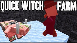 Witch Farm STILL works NO REDSTONE 30 minute build 116121 [upl. by Ednarb]